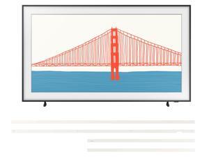 Samsung QN65LS03AA 65" LS03AA Series UHD LED 4K Smart TV with a Samsung VG-SCFA65WTB 65" The Frame Customizable Bezel - Modern White (2021) Samsung QN65LS03AA 65" LS03AA Series UHD LED 4K Smart TV with a Samsung VG-SCFA65WTB 65" The Frame Customizable Bezel - Modern White (2021)