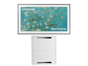 Samsung QN55LS03BAFXZA 55 The Frame 4K UltraHD Smart QLED TV with a Sanus SAIWB17W1 17 TV Media InWall Box 2022