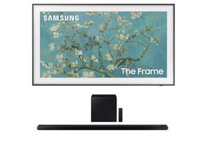 Samsung QN55LS03BAFXZA 55 The Frame 4K UltraHD Smart QLED TV with a Samsung HWS800B 312Ch Soundbar 2022