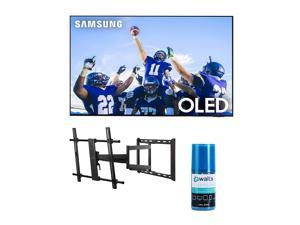 Samsung QN77S95CAFXZA 77 Ultra Slim 4K Quantum HDR OLED Smart TV with a Walts TV LargeExtra Large Full Motion Mount for 4390 Compatible TVs and Walts HDTV Screen Cleaner Kit 2023