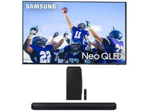 Samsung QN50QN90CAFXZA 50 Neo QLED Smart TV with 4K Upscaling with a Samsung HWQ800C 512ch Soundbar and Subwoofer with Dolby Atmos 2023