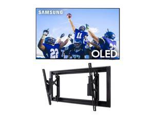 Samsung QN55S95CAFXZA 55 Ultra Slim 4K Quantum HDR OLED Smart TV with a Sanus VLT7B2 4290 Large Advanced Tilt 4D TV Wall Mount 2023