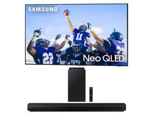 Samsung QN65QN85CAFXZA 65 4K Neo QLED Smart TV with Dolby Atmos with a Samsung HWQ60B 31ch Soundbar and Subwoofer with DTX VirtualX 2023