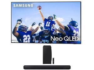 Samsung QN75QN85CAFXZA 75 4K Neo QLED Smart TV with Dolby Atmos with a Samsung HWQ800C 512ch Soundbar and Subwoofer with Dolby Atmos 2023