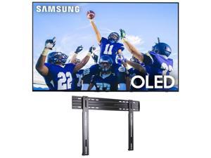 Samsung QN55S90CAFXZA 55 4K OLED Smart TV with AI Upscaling with a Sanus LL11B1 Super Slim FixedPosition Wall Mount for 40  85 TVs 2023