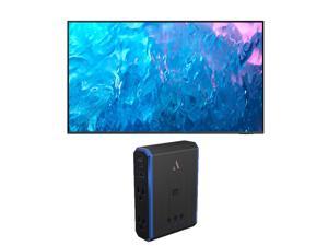 Samsung QN55Q70CAFXZA 55 Inch QLED 4K Quantum HDR Dual LED Smart TV with an Austere V Series 4Outlet Power with Omniport USB 2023