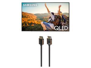 Samsung QN43Q60CAFXZA 43 QLED 4K Quantum HDR Dual LED Smart TV with an Austere 3S4KHD225M III Series 4K HDMI 25m Cable 2023