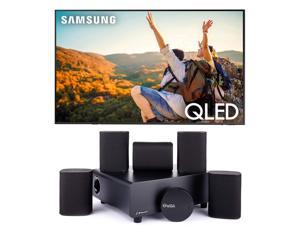 Samsung QN50Q60CAFXZA 50 QLED 4K Quantum HDR Smart TV with a Platin MILAN51SOUNDSEND 51 Immersive CinemaStyle Sound System 2023