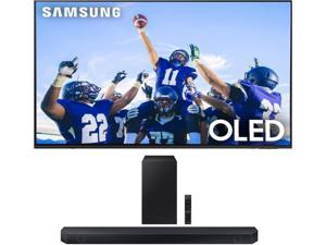 Samsung QN32Q60CAFXZA 32 Inch QLED 4K Quantum HDR Smart TV with a Samsung HWQ600C 312ch Soundbar and Subwoofer with Dolby Atmos 2023