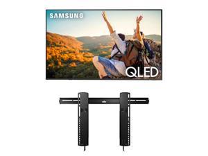 Samsung QN85Q60CAFXZA 85 QLED 4K Quantum HDR Dual LED Smart TV with a Sanus VLT16B1 Ultra Slim Tilting TV Mount for 4085 Flat Screen TVs 2023