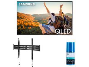 Samsung QN85Q70CAFXZA 85 QLED 4K Quantum HDR Dual LED Smart TV with a Walts FIXEDMOUNT4390 TV Mount for 4390 Compatible TVs and Walts HDTV Screen Cleaner Kit 2023