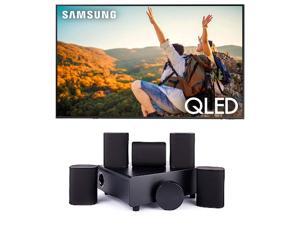 SAMSUNG QN75QN800CFXZA 75 Inch Neo QLED 8K Smart TV with Dolby Atmos with a Platin MILAN51SOUNDSEND 51 Immersive CinemaStyle Sound System 2023