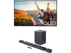 Samsung QN55QN90CAFXZA 55 Inch Neo QLED Smart TV with 4K Upscaling with a JBL BAR700 51ch Soundbar and Subwoofer with Surround Speakers 2023