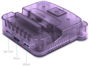 Hyperkin RetroN S64 Console Dock for Switch (Purple) - Nintendo Switch Hyperkin RetroN S64 Console Dock for Switch (Purple) - Nintendo Switch