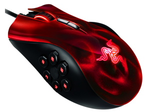 Razer Naga Hex - Expert MOBA/Action-RPG PC Laser Gaming Mouse - Wraith Red Razer Naga Hex - Expert MOBA/Action-RPG PC Laser Gaming Mouse - Wraith Red