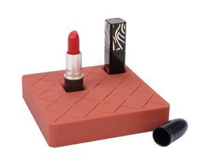 Orange Color Makeup Organizer, 16pcs Lipsticks Holder Make up Organizers and Storage, Silicone Nail Polish Cosmetic Display Stand Vanity Organizer, Lipstick Make up Organizers and Storage Orange Color Makeup Organizer, 16pcs Lipsticks Holder Make up Organizers and Storage, Silicone Nail Polish Cosmetic Display Stand Vanity Organizer, Lipstick Make up Organizers and Storage