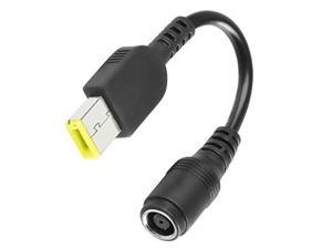20V AC Charger Power Supply Adapter Converter Cable Cord for Lenovo ThinkPad T440 T440p T440s T540p, X1 Carbon, X140e, X240 Yellow Square Plug with Pin to 7.9*5.5mm Round Tip DC Jack