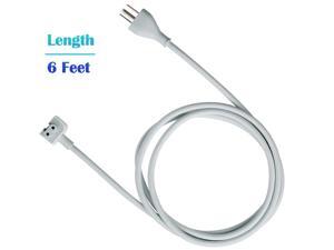 MacBook Pro Charger Extension Cable 6ft (1.8m, White) 45W 60W 65W 85W Power Adapter Extension Cord for Apple MacBook/Pro/Air US/CAN/MIX 3 Prong MacBook Pro Charger Extension Cable 6ft (1.8m, White) 45W 60W 65W 85W Power Adapter Extension Cord for Apple MacBook/Pro/Air US/CAN/MIX 3 Prong
