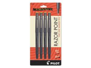 Pilot Fineliner Marker Pen Ultra-Fine Black .3mm 4/Pack 11044 Pilot Fineliner Marker Pen Ultra-Fine Black .3mm 4/Pack 11044