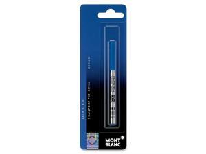 Montblanc Ballpoint Pen Refills Medium Point Blue Ink 107866 Montblanc Ballpoint Pen Refills Medium Point Blue Ink 107866