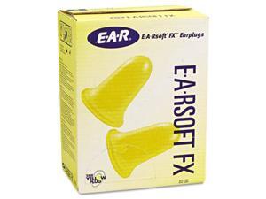 3M E·A·Rsoft FX Single-Use Earplugs, Cordless, 33NRR, Yellow 3M E·A·Rsoft FX Single-Use Earplugs, Cordless, 33NRR, Yellow