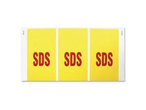 Impact Products 180 Degree Projection Sign - "SDS" 12" Height Holding Size - Plastic - Yellow, Red Impact Products 180 Degree Projection Sign - "SDS" 12" Height Holding Size - Plastic - Yellow, Red