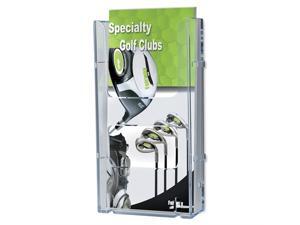 Deflecto Literature Holder Leaflet 1-1/4"x4-3/8"x8" Clear 771901 Deflecto Literature Holder Leaflet 1-1/4"x4-3/8"x8" Clear 771901