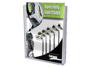 Deflecto Literature Holder Magazine 1-1/4"x9"x11-1/4" Clear 772001 Deflecto Literature Holder Magazine 1-1/4"x9"x11-1/4" Clear 772001