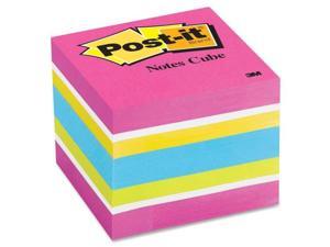 Post-it Notes Cube in Ultra Colors - Repositionable, Self-adhesive - 2" x 2" - Paper - 1Each Post-it Notes Cube in Ultra Colors - Repositionable, Self-adhesive - 2" x 2" - Paper - 1Each