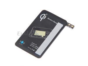QI Wireless Charging Charger Receiver Card for Samsung Galaxy S5 Black QI Wireless Charging Charger Receiver Card for Samsung Galaxy S5 Black