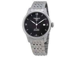 Tissot Le Locle Chronometre Men's Black Dial Stainless Steel Watch