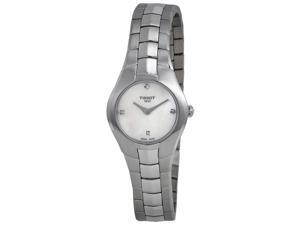 Tissot T-Round White Diamond Dial Stainless Steel Ladies Watch T0960091111600 Tissot T-Round White Diamond Dial Stainless Steel Ladies Watch T0960091111600