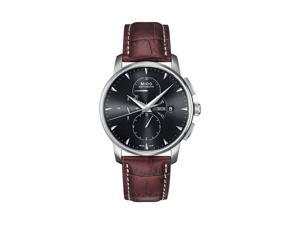 Mido Baroncelli Automatic Chronograph Brown Leather Mens Watch M860741882