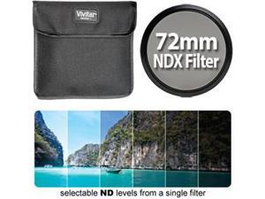 Vivitar Variable NDX Neutral Density Lens Filter - 72mm