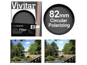Vivitar 82mm Circular Polarizer Glass Filter