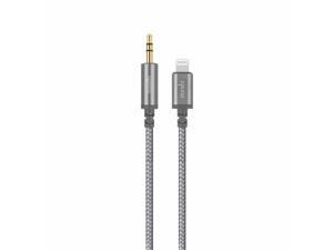 Integra™ Aux Cable to Lightning Cable 4 ft - Apple MFi certified with a premium DAC (24-bit/48 kHz) Integra™ Aux Cable to Lightning Cable 4 ft - Apple MFi certified with a premium DAC (24-bit/48 kHz)
