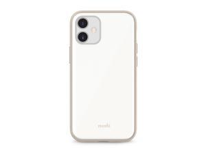 Moshi iGlaze Slim Hardshell Case Pearl White for iPhone 12 mini Cases Moshi iGlaze Slim Hardshell Case Pearl White for iPhone 12 mini Cases