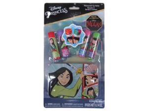 Disney Little Girls Mulan 4 Pc Flavoured Lip Balm And Tin Case Set Disney Little Girls Mulan 4 Pc Flavoured Lip Balm And Tin Case Set