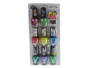 Disney Little Girls Multi Color Assorted Tsum Tsum Peal-able Nail Polish Set Disney Little Girls Multi Color Assorted Tsum Tsum Peal-able Nail Polish Set
