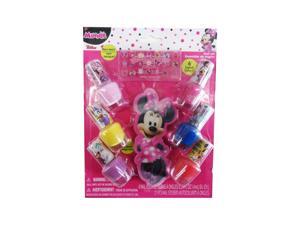 Disney Girls Multi Color Minnie Mouse Nail Polish 6 Piece Manicure Set Disney Girls Multi Color Minnie Mouse Nail Polish 6 Piece Manicure Set