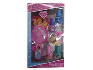 Disney Little Girls Multi Color Princess Fan Peal-able Nail Polish Set Disney Little Girls Multi Color Princess Fan Peal-able Nail Polish Set