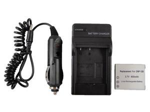 Casio Exilim EX-S12 Digital Camera Accessory Kit Includes SDM-190 Charger SDCANP60 Battery