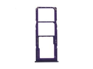 SIM Tray Micro SD Card Tray Holder Slot Replacement Part For Samsung Galaxy A30s A307F  A50s A507F Purple