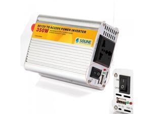 350 Watt Portable 220V + USB DC to AC Car Power Inverter 350 Watt Portable 220V + USB DC to AC Car Power Inverter