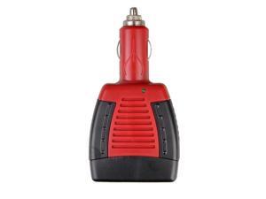 Multifunction 12V DC to 220V AC Car Power Inverter - Black + Red Multifunction 12V DC to 220V AC Car Power Inverter - Black + Red