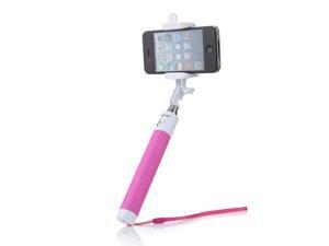 All-in-one Extendable Bluetooth Monopod One-click Photographic Selfie Stick Rose All-in-one Extendable Bluetooth Monopod One-click Photographic Selfie Stick Rose