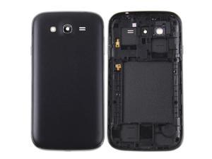 Middle Frame Bezel  Battery Back Cover For Samsung Galaxy Grand Duos  i9082  Black