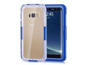 WJMWF Compatible con Funda Samsung Galaxy S9 Plus Glitter PU Cuero Flip Billetera Case Cierre Magnético con Ranura para Tarjeta Anti-Shock Cubierta-Púrpura 