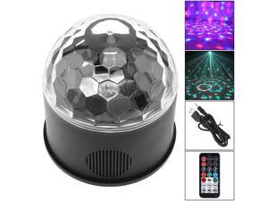 9W 9 Colors USB 5V LED Magic Ball Projector Stage Lights Strobe Club Effect Lights with Sound Control for Car / KTV / Party / Disco / Birthday 9W 9 Colors USB 5V LED Magic Ball Projector Stage Lights Strobe Club Effect Lights with Sound Control for Car / KTV / Party / Disco / Birthday