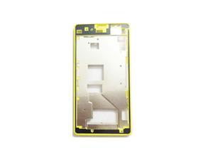 Front Middle Frame Bezel Battery Back housing Cover For Sony Xperia Z1 Compact mini D5503 Yellow